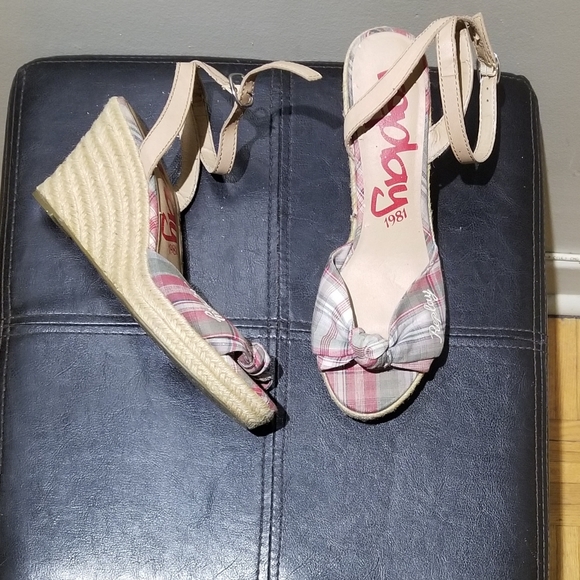 REPLAY Wedge Peep-toe Sandals (Size 9) - Picture 2 of 12